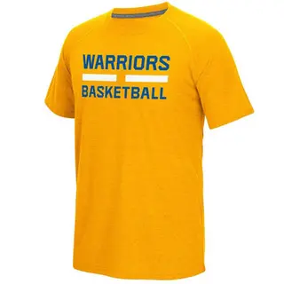 Golden State Warriors Men's Gold On-Court Climalite Ultimate T-Shirt -