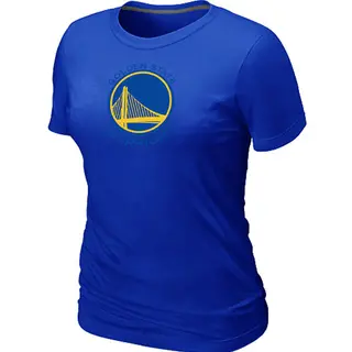 Golden State Warriors Women's Blue Big & Tall Primary Logo T-Shirt -