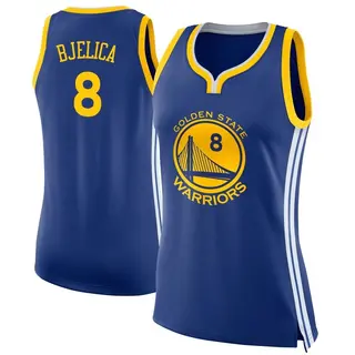 Golden State Warriors Women's Nemanja Bjelica Blue Swingman Jersey - Icon Edition